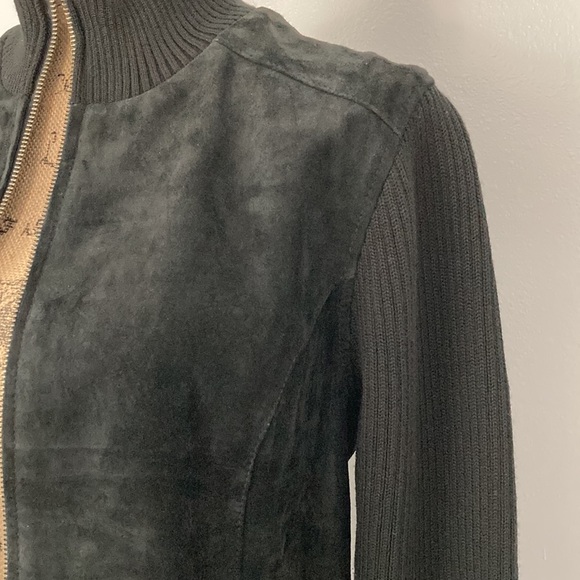 Covington Suede & Sweater Zip Jacket - Large - EUC - Picture 4 of 13